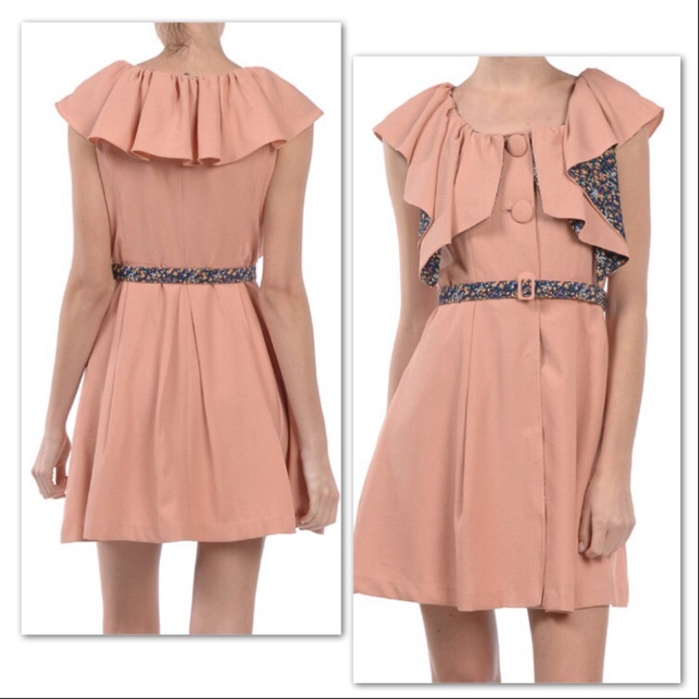 The Audrey 50’s Retro Style Coat Dress - Picture 3 of 8
